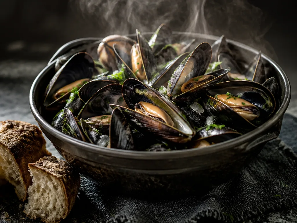 Recette de moules au vin blanc : la marinière liée au beurre, sans crème